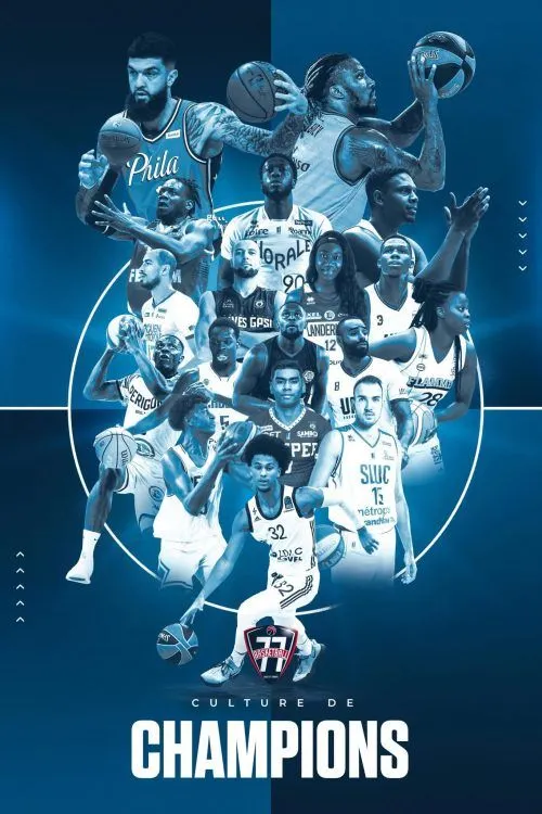 Un poster pour les 18 joueurs/euses professionnel/les de Seine-et-Marne