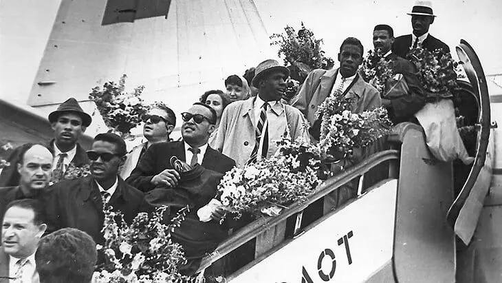 Quand Wilt Chamberlain et les Harlem Globetrotters se sont retrouvés à Moscou