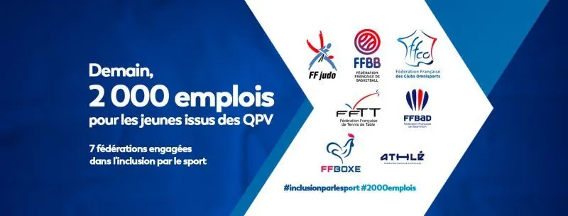 La FFBB dans un engagement pour 2 000 emplois pour les jeunes issus des QPV