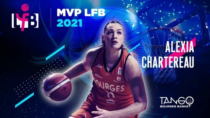 Ligue Féminine: Alexia Chartereau (Bourges) élue Meilleure Joueuse de la saison