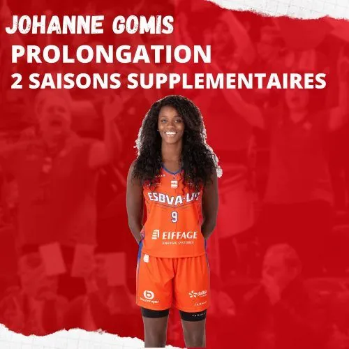 A bientôt 36 ans, Johanne Gomis rempile pour deux ans à Villeneuve d’Ascq