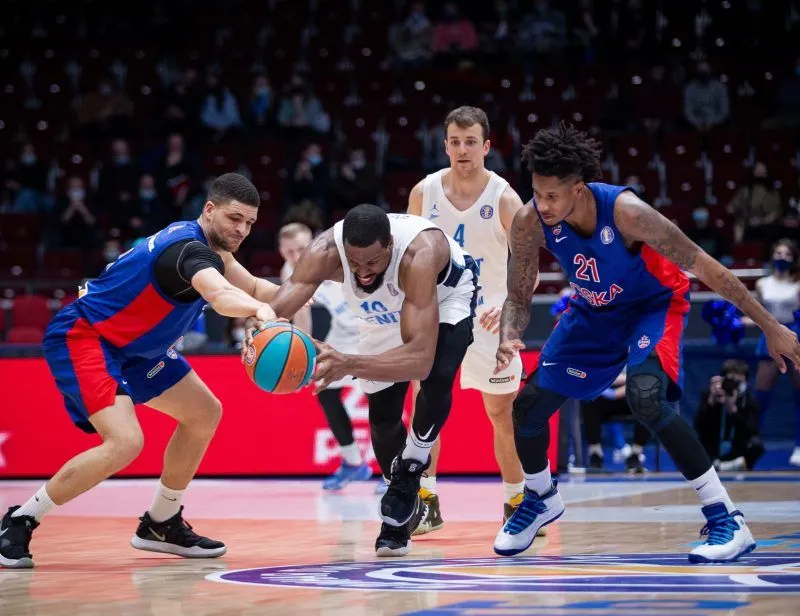 VTB League : Le Zenit Saint-Petersbourg termine leader de la saison régulière