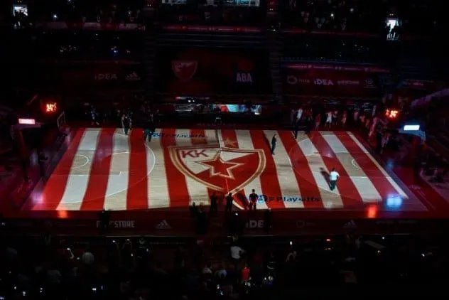 ABA League : L’Etoile Rouge de Belgrade condamnée à une amende pour avoir fait entrer un millier de spectateurs