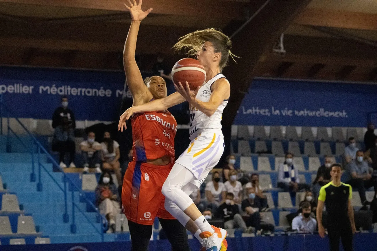 LFB – Lattes-Montpellier 67, Villeneuve d’Ascq 54 – Diandra Tchatchouang : « La victoire de ce soir est passée par la défense »