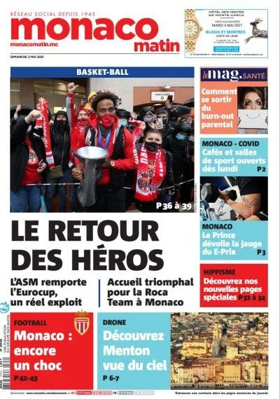 Monaco : Le Prince Albert et le problème de la salle pour l’Euroleague