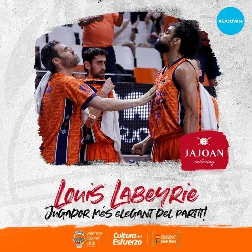 Playoffs Espagne : Louis Labeyrie (18 points) propulse Valence vers une victoire sur le Real Madrid