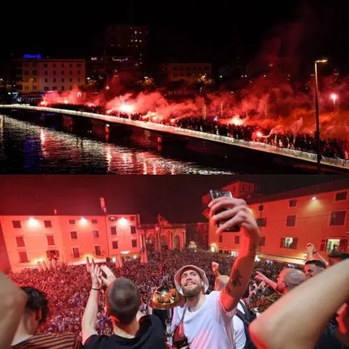 Vidéo et photos : L’incroyable célébration du titre de champion de Croatie du KK Zadar