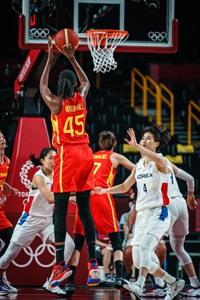 JO Féminin : L’Espagne souffre face à la Corée