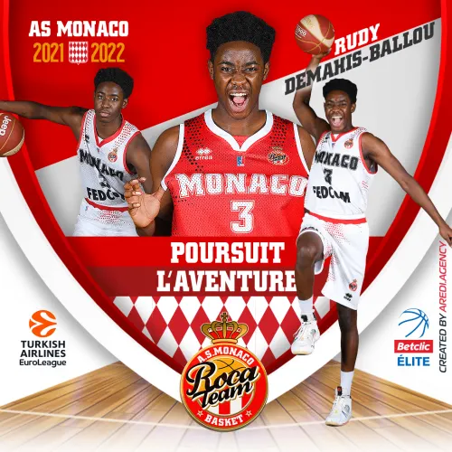 Monaco : Une saison de plus pour Rudy Demahis-Ballou