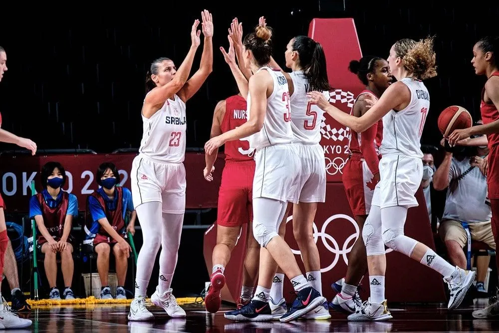 JO Féminin : La Serbie maîtrise le Canada