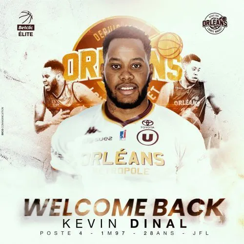 Kevin Dinal, de Gries-Oberhoffen à Orléans