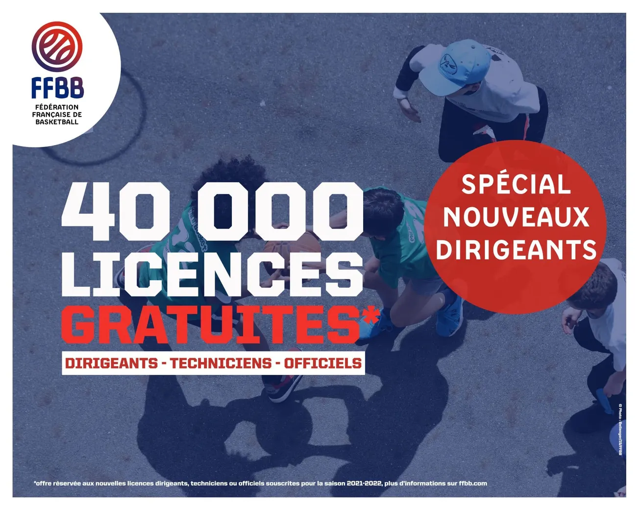 40 000 licences offertes par la FFBB aux adhérents « actifs »