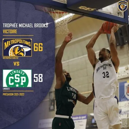 Préparation : Boulogne-Levallois s’impose contre Limoges, 66-58