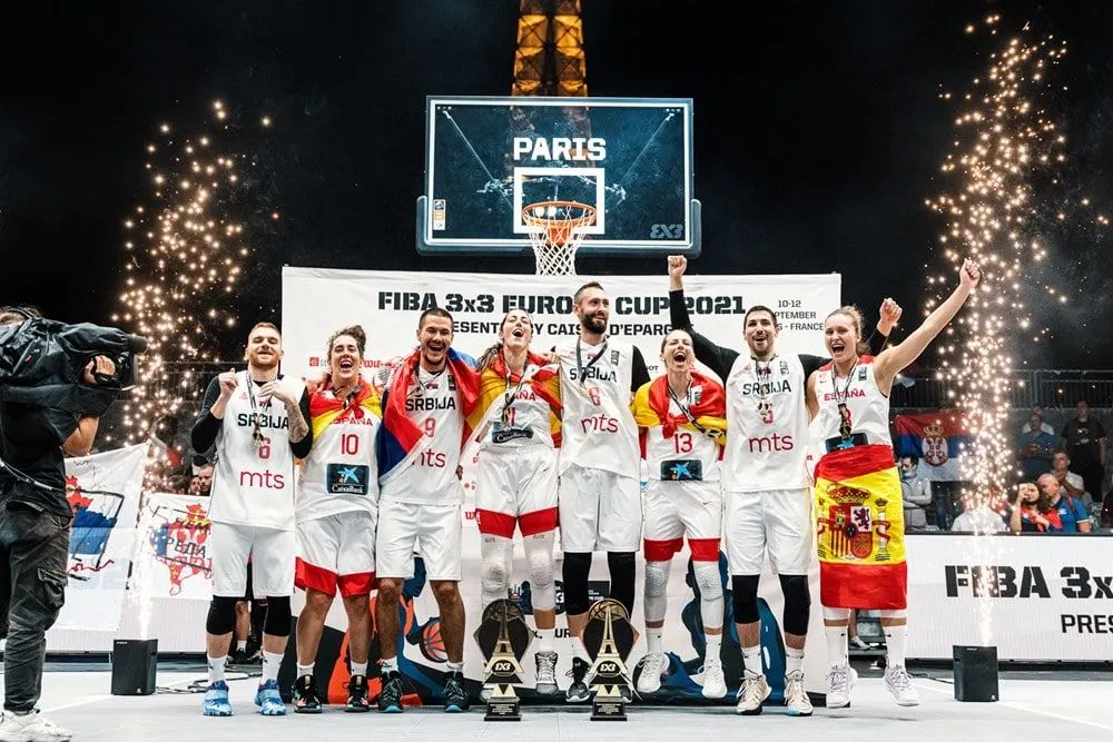 L’Espagne et la Serbie champions d’Europe 3×3 à Paris