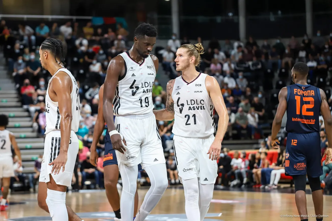 Youssoupha Fall et l’ASVEL se relancent contre Champagne Basket
