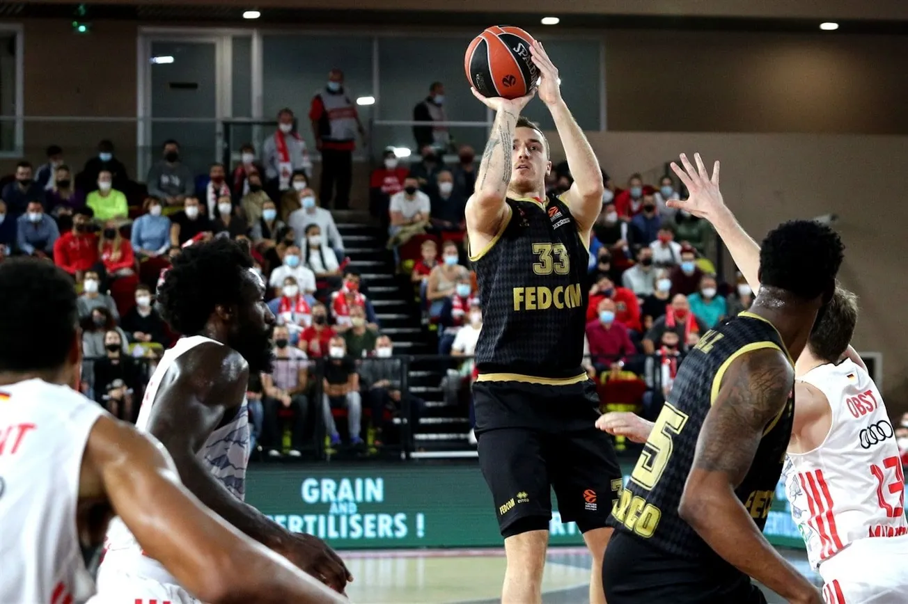 Euroleague : Monaco retrouve le sourire en maîtrisant le Bayern Munich
