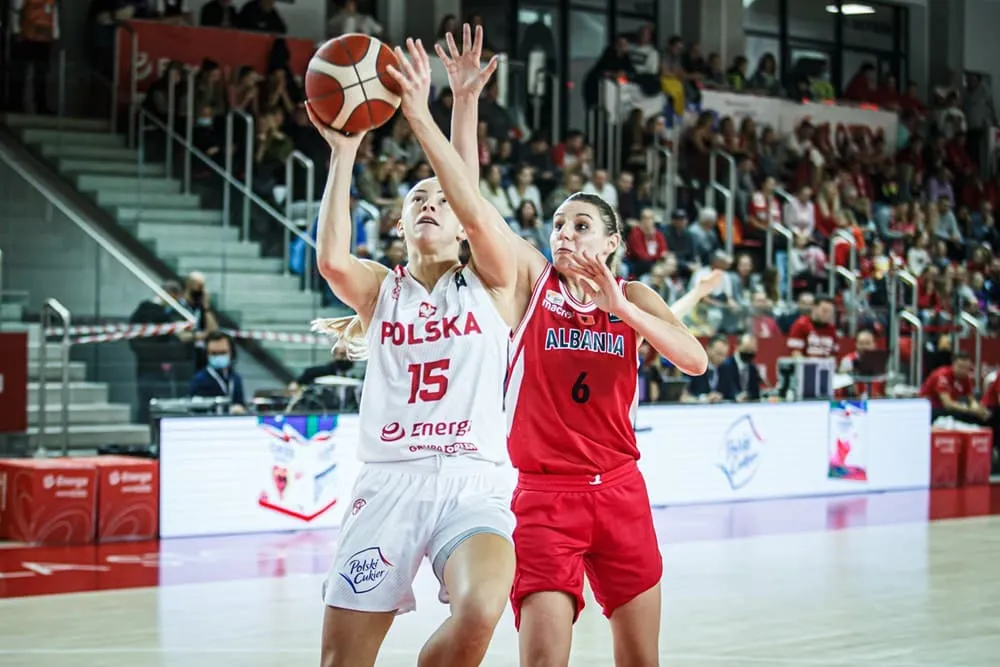 Qualifications EuroBasket féminin : La Pologne déborde l’Albanie avec une marge de 106 points !
