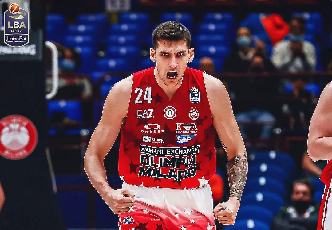 Italie : Le Grec d’Armani Milan, Dinos Mitoglou suspendu après un contrôle anti-dopage