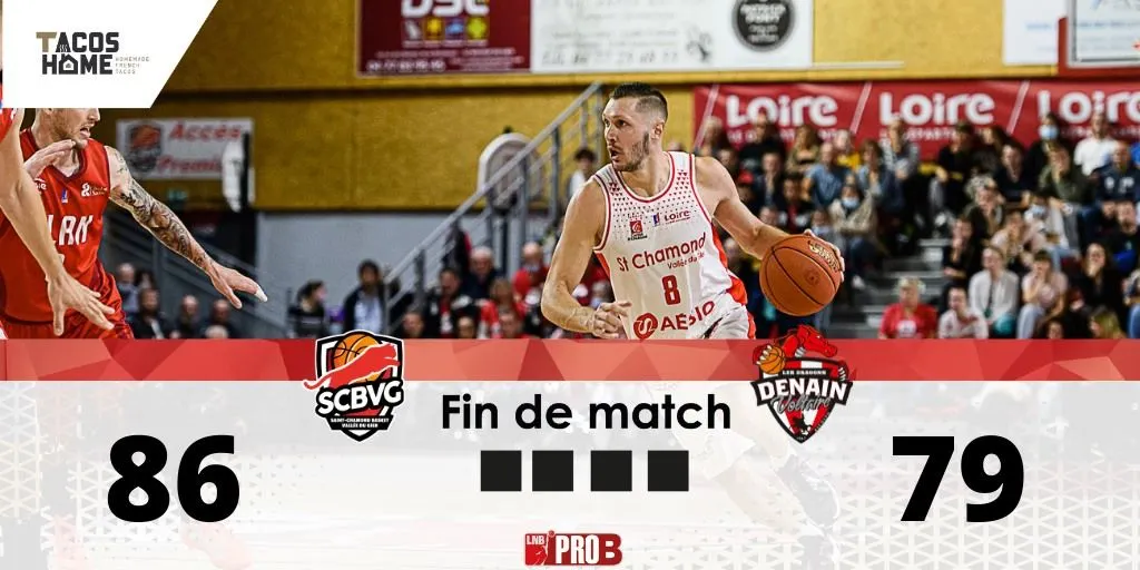 Pro B : Blois battu, Saint-Chamond est seul leader