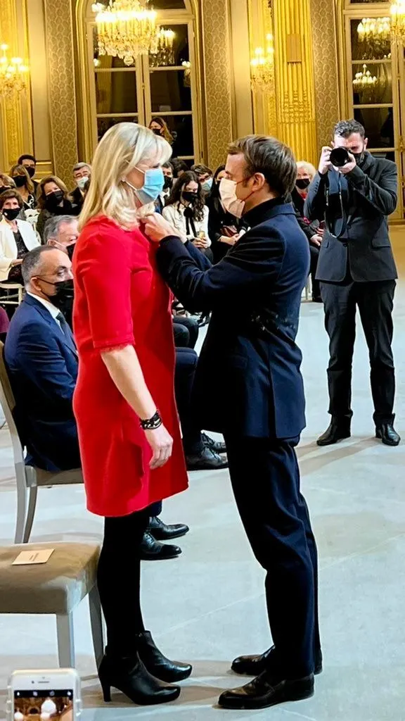 La photo : Yannick Souvré élevée au grade d’officier de la Légion d’Honneur