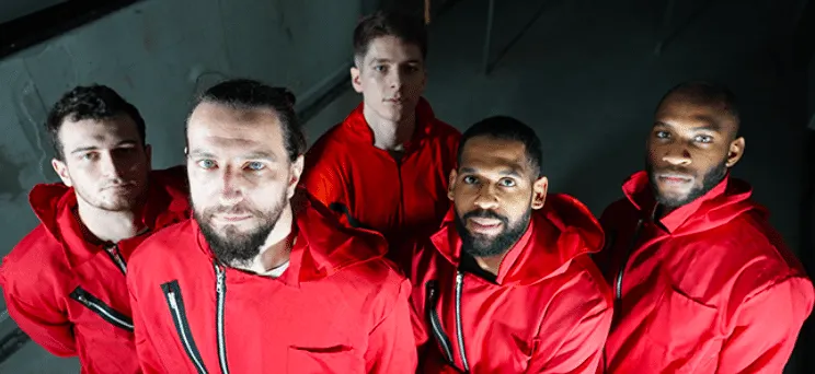 Vidéo : les coulisses du braquage de la JL Bourg, version Casa De Papel