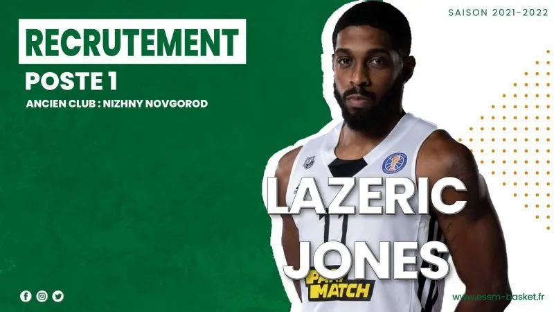 Lazeric Jones (ex-Monaco) est le nouveau meneur du Portel