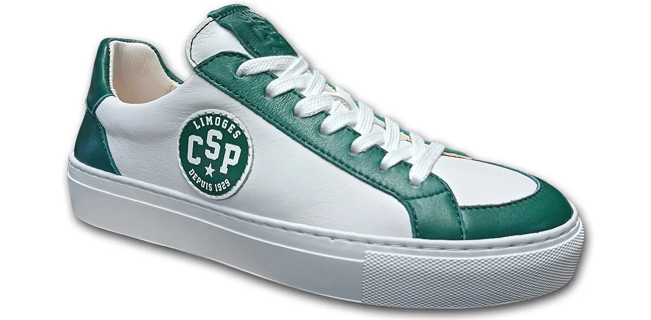 Le Limoges CSP lance une paire de baskets en édition limitée pour les 40 ans du Palais des Sports de Beaublanc