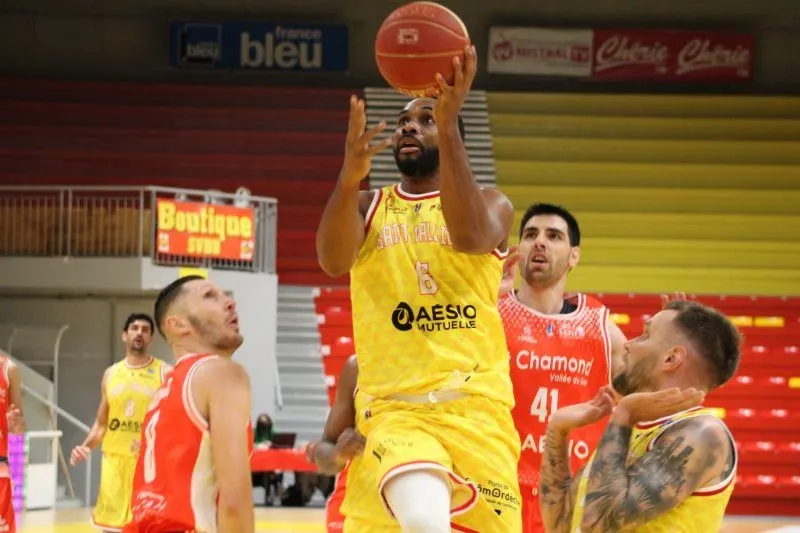 Pro B : Saint-Chamond concède sa 3e défaite à Saint-Vallier