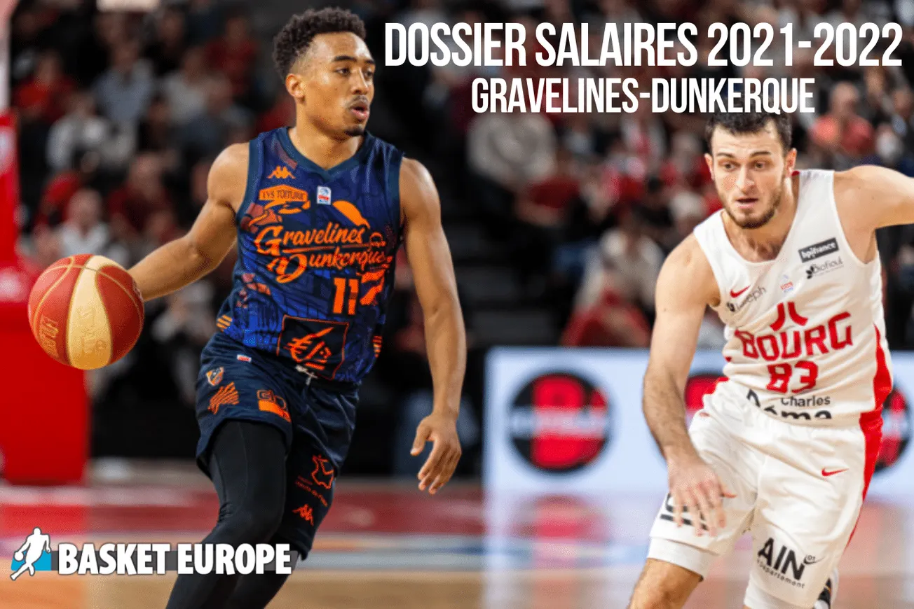 Spécial salaires 2021-2022 – Gravelines-Dunkerque : Brandon Taylor et J.D. Jackson, retours gagnants