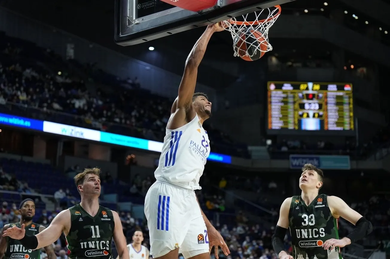 Euroleague : avant d’affronter Monaco, le Real Madrid et Walter Tavares s’amusent contre Kazan