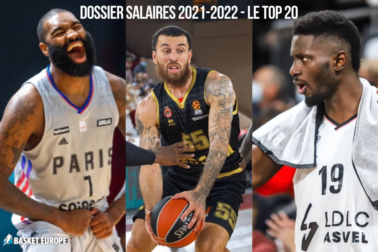 Spécial salaires 2021-2022 : le Top 20 accaparé par l’ASVEL et Monaco, du jamais vu pour Mike James