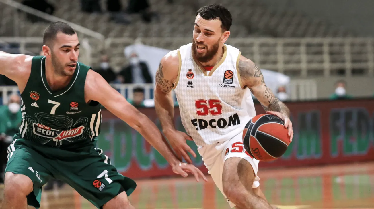 Euroleague : Avec un Mike James en feu, Monaco s’impose sur le terrain du Panathinaïkos
