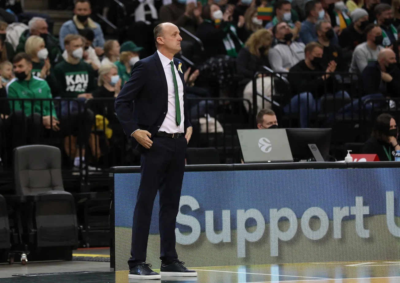 Jure Zdovc, entraîneur du Zalgiris Kaunas : « L’ASVEL ? Sur le papier, ils sont supérieurs »
