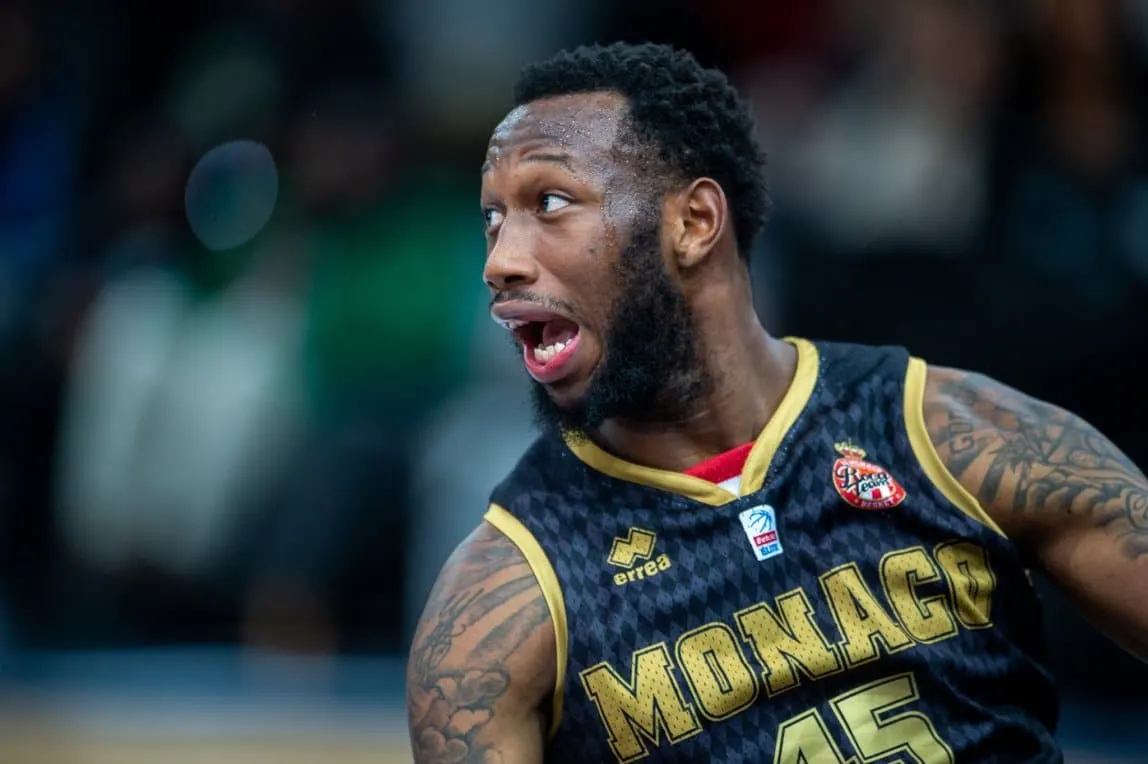 Monaco : Donta Hall, Danilo Andjusic et Brock Motum ne joueront pas le match 1 de la finale de Betclic Elite