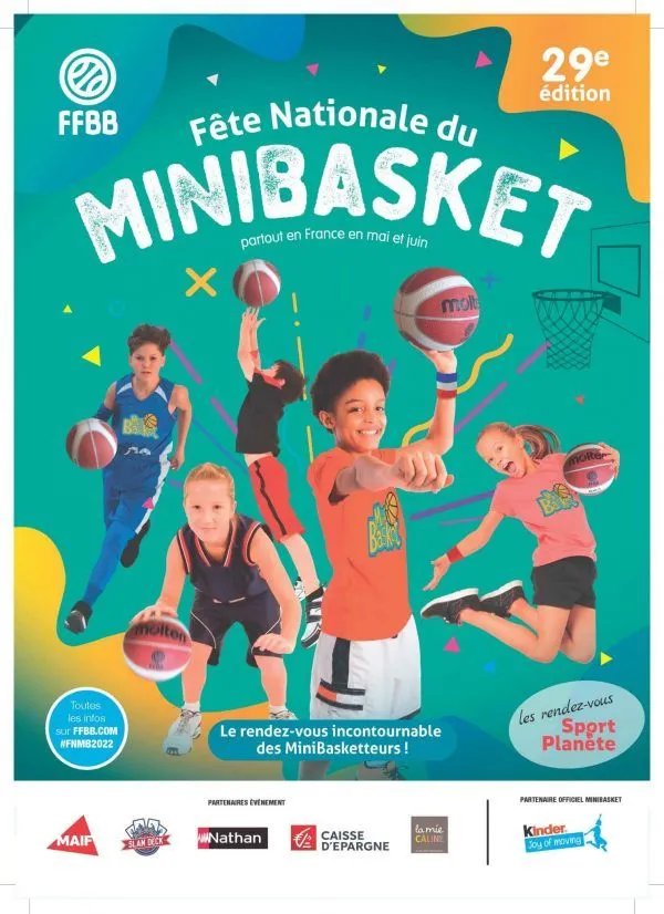 Tous les lieux de la Fête Nationale du Mini-Basket