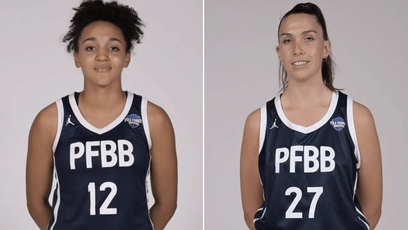 Pôle France : Direction Angers et Champagne Basket pour Leila Lacan et Rosanne Le Seyec
