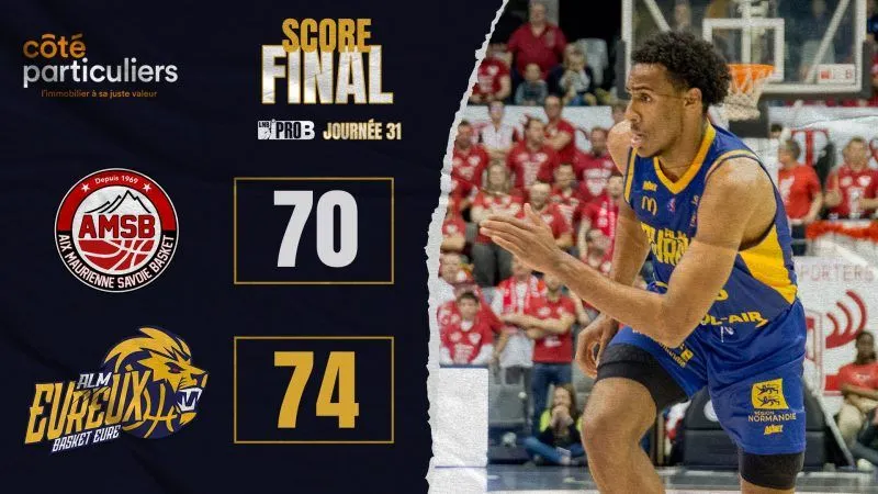 Pro B : Evreux, une 10e victoire de rang