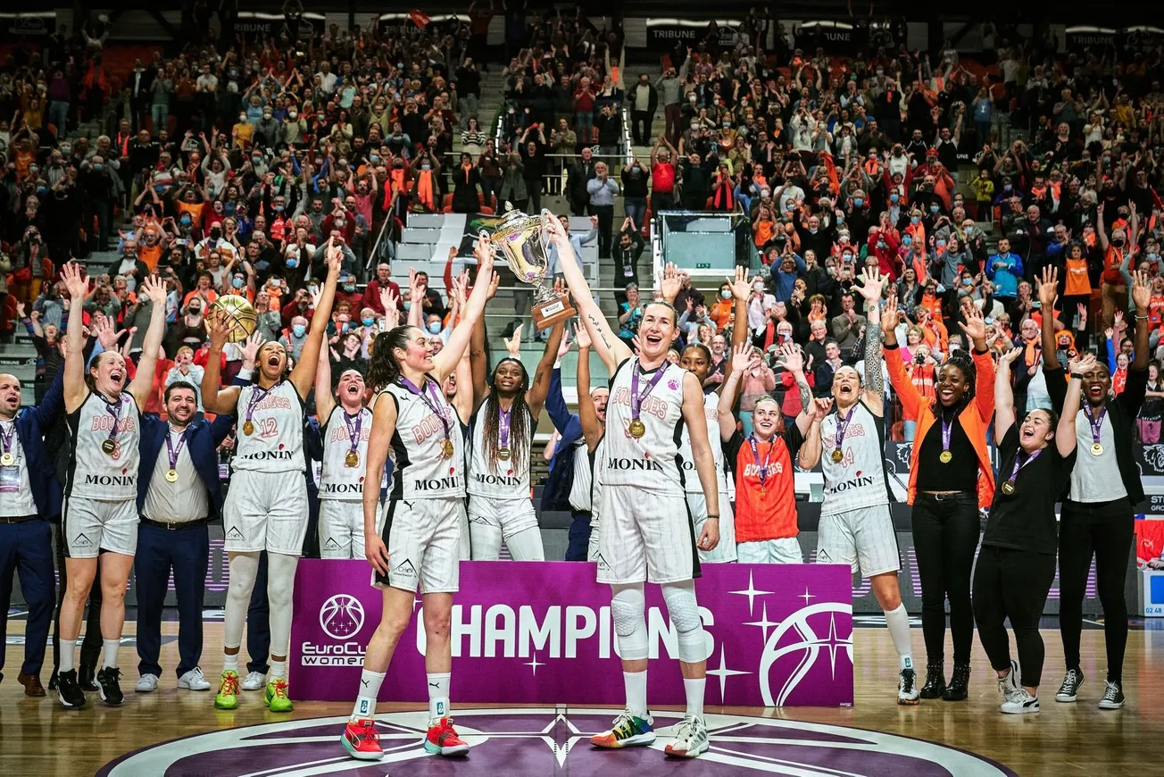 Vidéo : L’inside de la finale d’Eurocup féminine remportée par Bourges