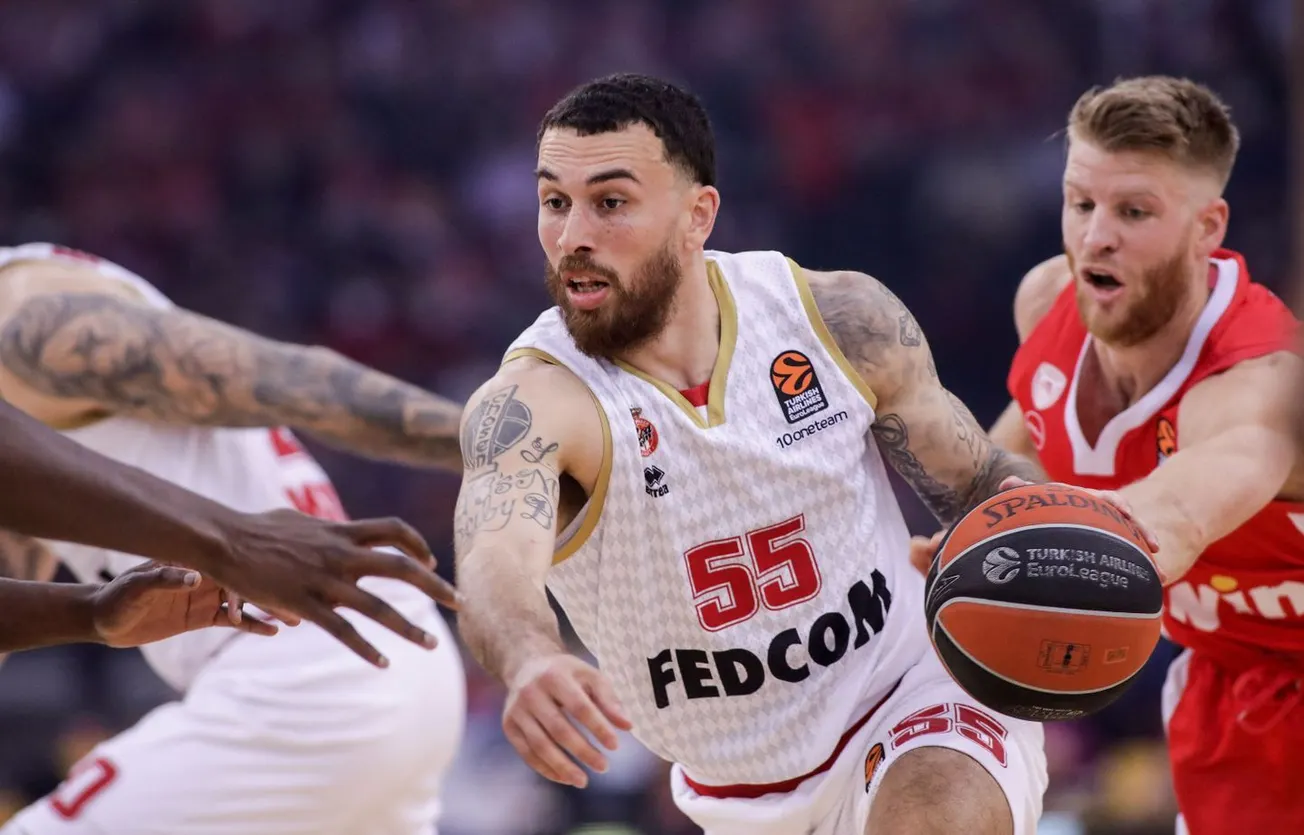 Euroleague : Monaco prend l’avantage du terrain en asphyxiant à son tour l’Olympiakos