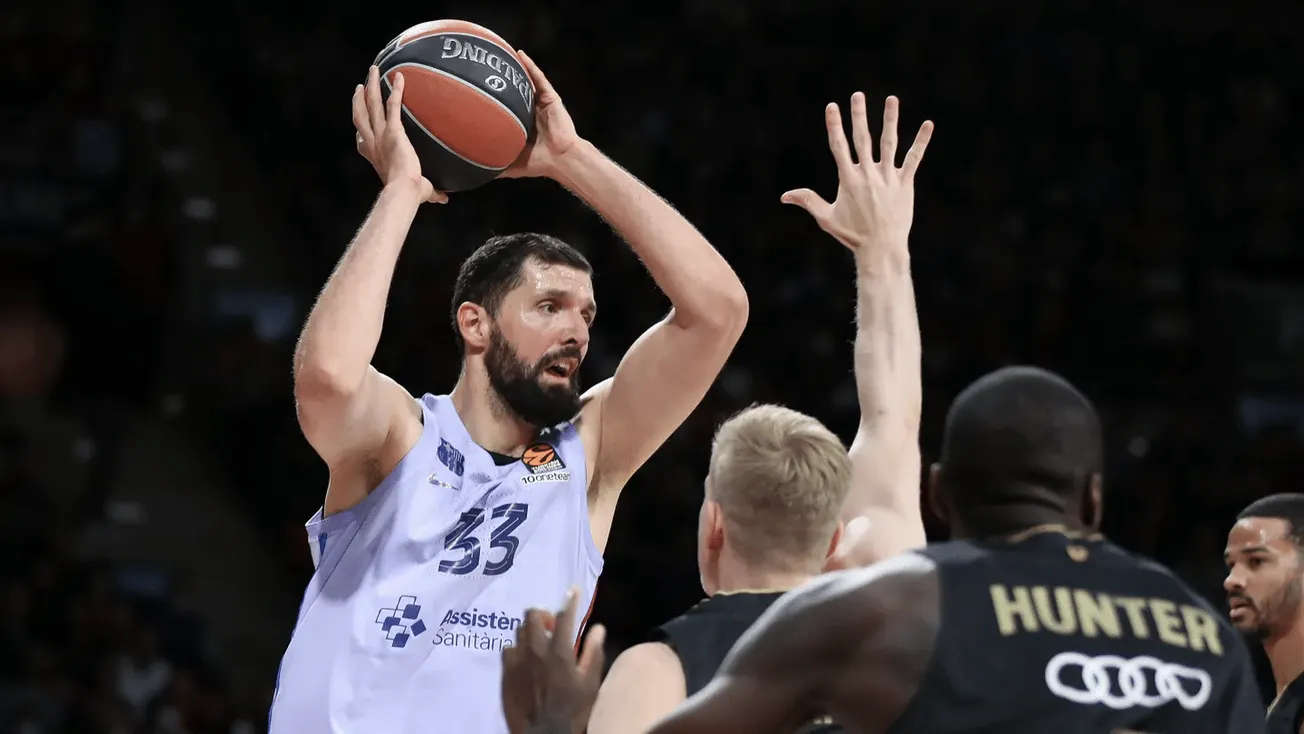 Euroleague : Nikola Mirotic conduit le Barça vers une victoire sur le Bayern Munich