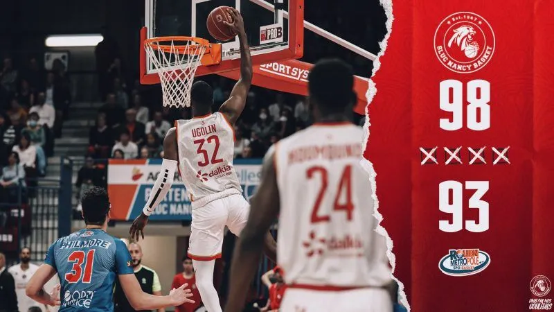 Pro B : A deux journées de la fin, Nancy prend la tête !