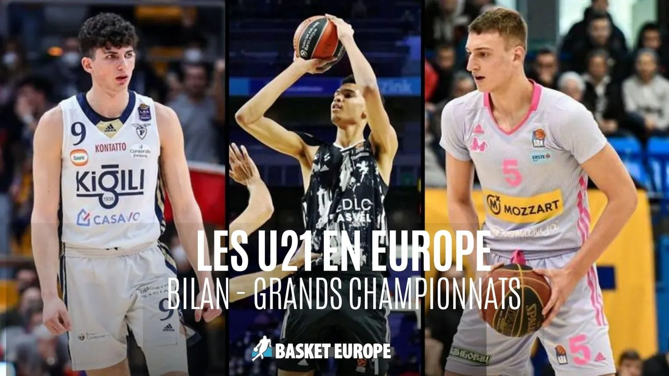 U21 en Europe : Le bilan par pays – les championnats majeurs : un tiercé Ligue Adriatique, Betclic Élite, Lituanie !