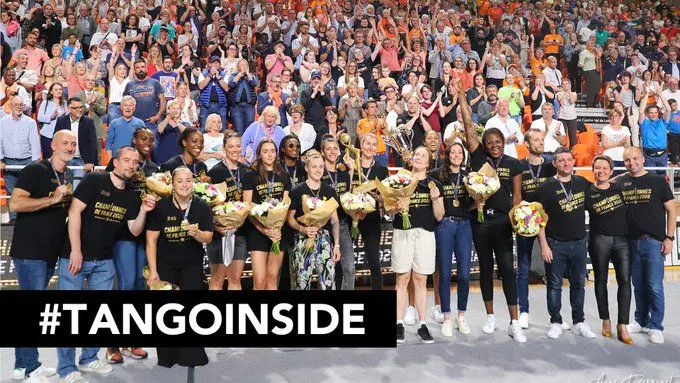 Vidéo : La soirée des championnes à leur retour à Bourges