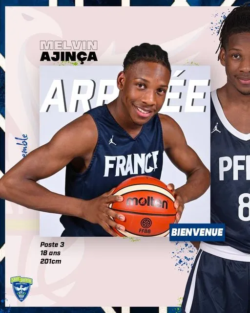 Pro B : A sa sortie du Centre Fédéral, Melvin Ajinça opte pour Saint-Quentin