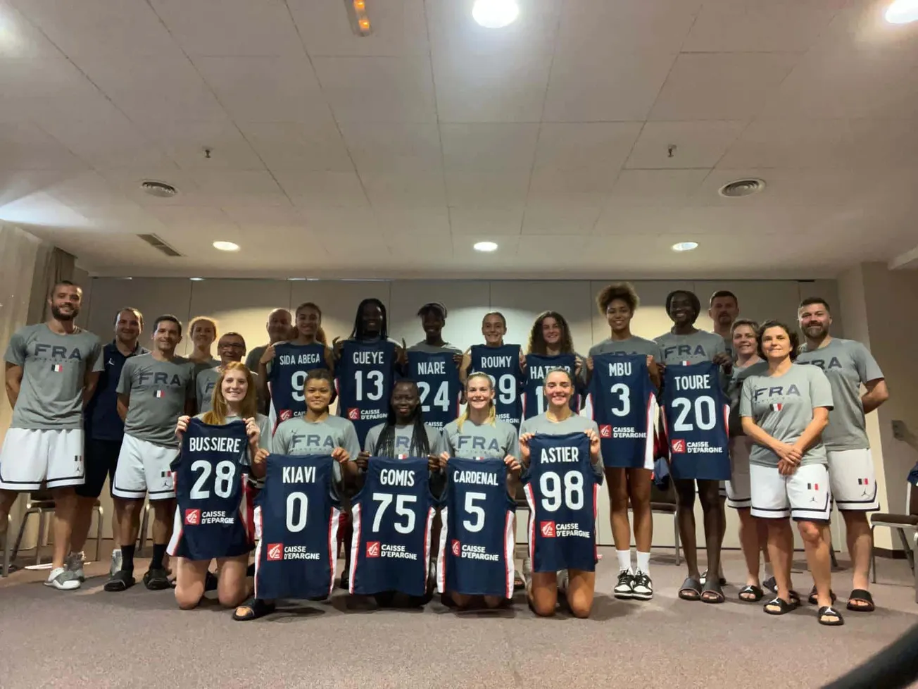 L’Equipe de France U20 féminine reçue quatre sur cinq avant l’EuroBasket