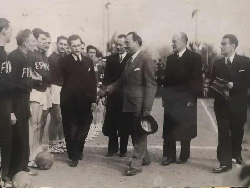 La photo rétro : Le premier France-Espagne en 1943 à Toulouse