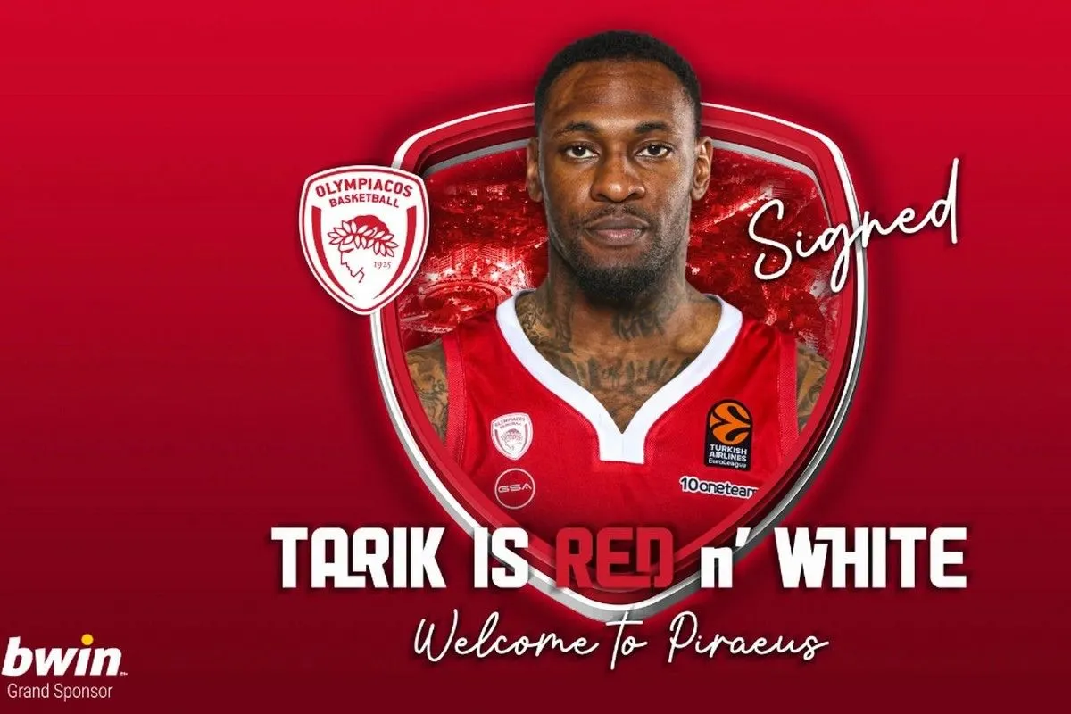 Euroleague : Tarik Black est le septième étranger d’Olympiakos