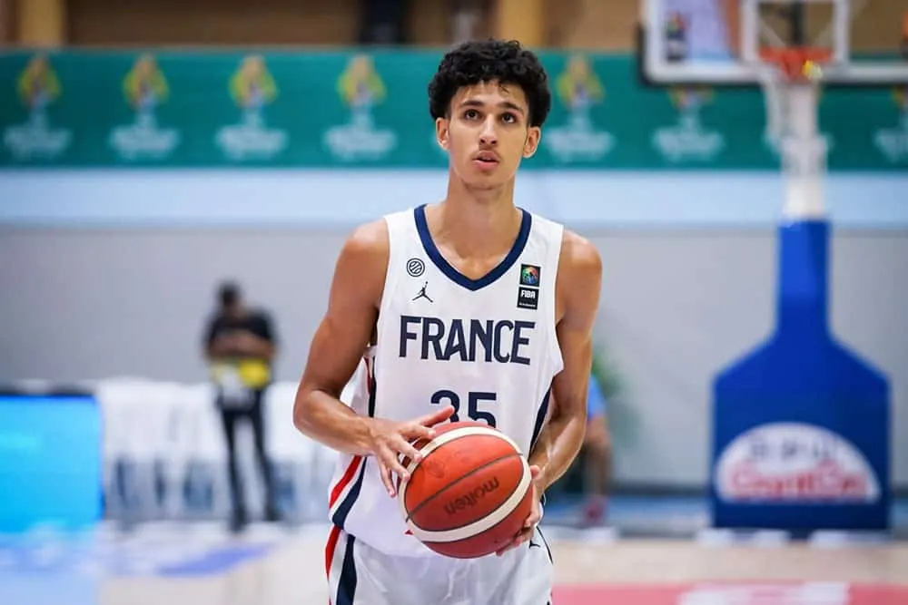 5 points et 8 rebonds pour Zaccharie Risacher au Hoop Summit