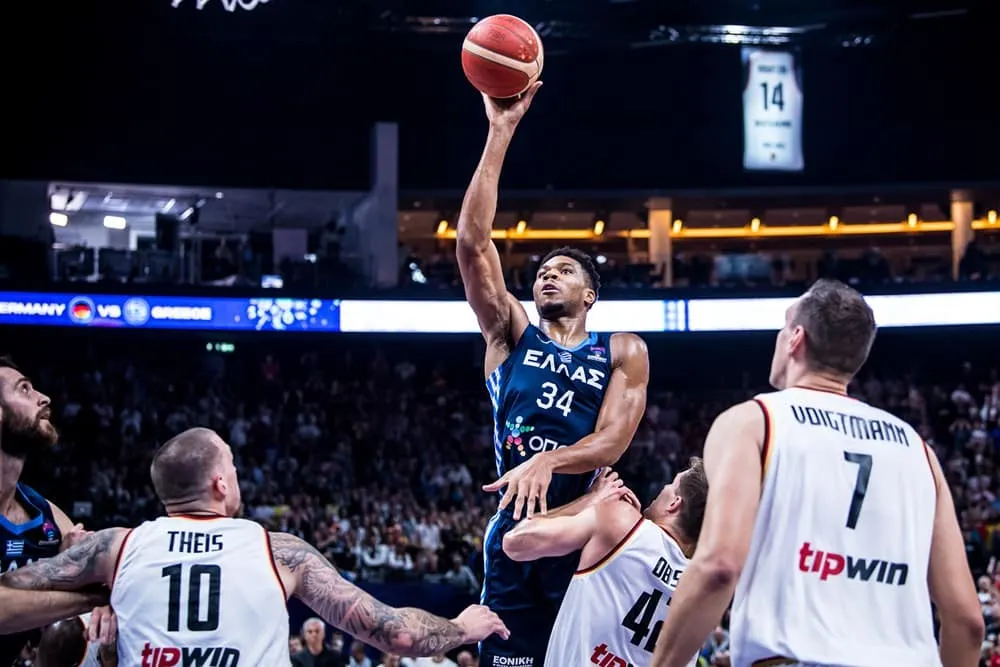 Grèce : Le quart-de-finale de l’EuroBasket, 2e évènement le plus regardé en 2022