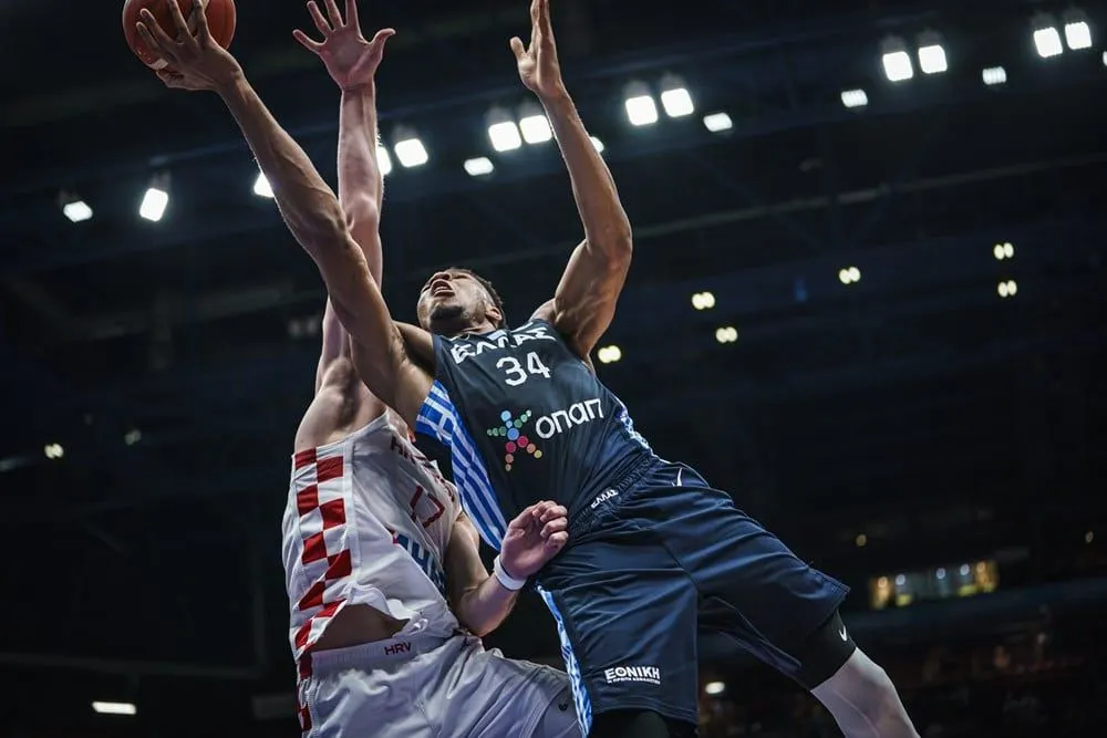 EuroBasket : Bousculée par la Croatie, la Grèce s’en sort grâce à Giannis Antetokounmpo